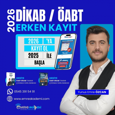 2026 DİKAB ÖABT (CANLI DERS)
